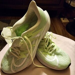 Neon Green Nike Running Shoes Size 10 Women's